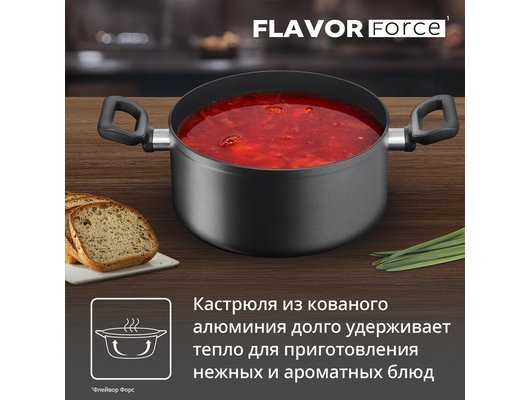 Кастрюля TEFAL Flavour Force 3.1 л E2774474/E2904474